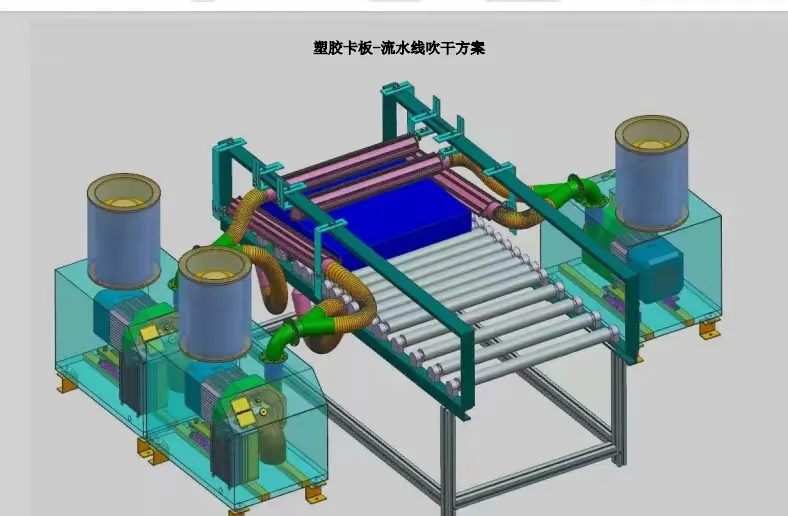 一次投入，長久省錢，高速鼓風機助力橡塑吹干高效生產。