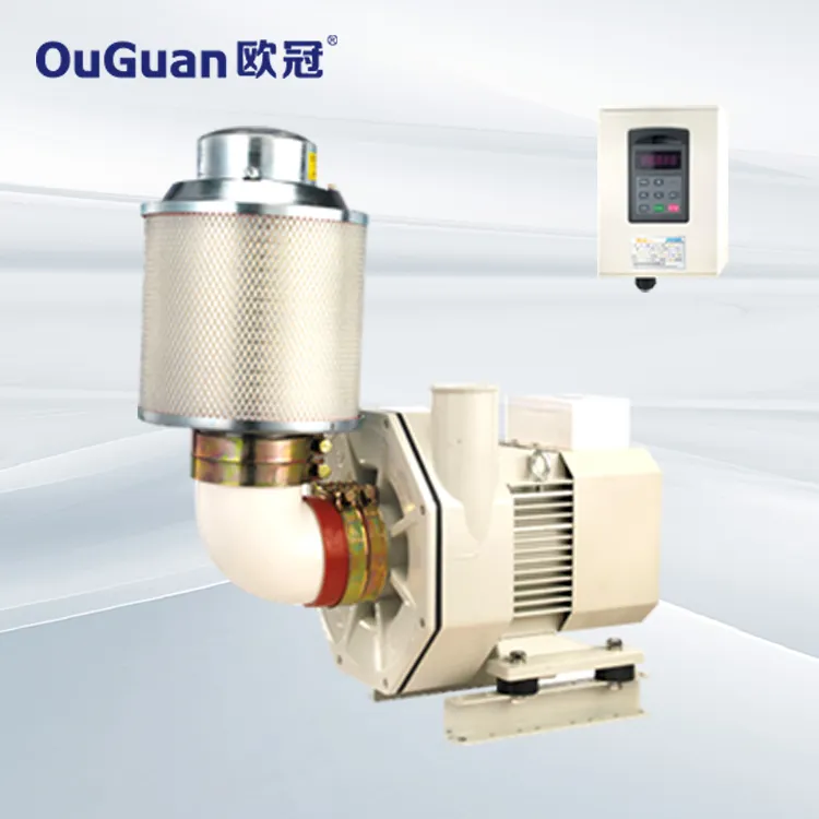 歐冠5.5KW變頻高速離心鼓風機 G055CZ-F（分體式）永磁直驅 效率更高