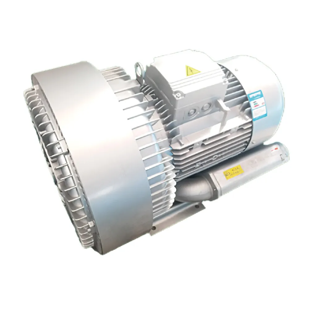 歐冠LD150H43R28 雙段 量大高壓鼓風機 15KW 8.67-10.33m3/min 吹吸兩用 -55-61KPa 吸塵 曝氣 增氧 攪拌專用風機